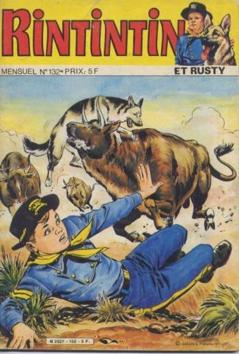 Couverture de l'album Rintintin et Rusty (2e Série) - 132. 30 chevaux pour Fort Apache