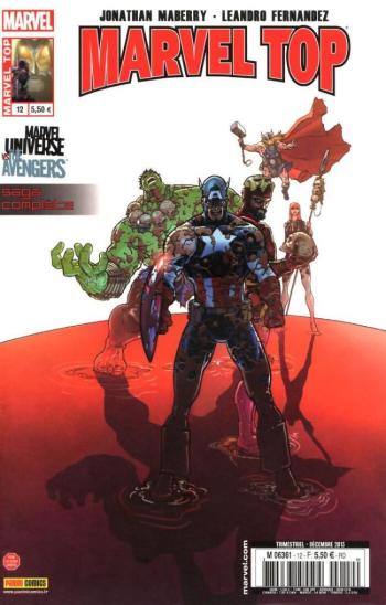 Couverture de l'album Marvel Top (Série 2) - 12. Marvel Universe vs. the Avengers
