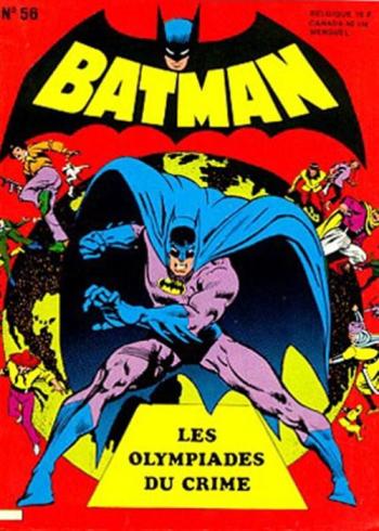 Couverture de l'album Batman (Interpresse) - 56. Les Olympiades du crime...