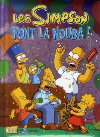 Couverture de l'album Les Simpson - Spécial Noël - 4. Les Simpson font la nouba