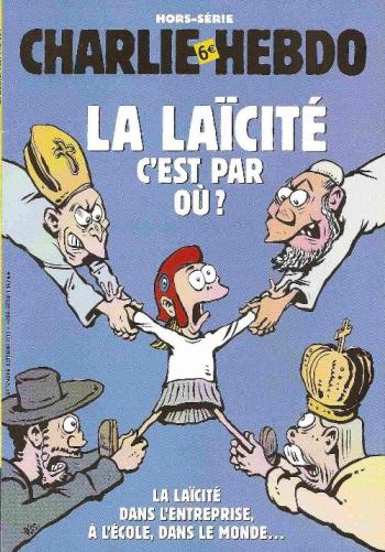 Couverture de l'album Charlie Hebdo - Hors-série - 11. La laïcité c'est par où ?
