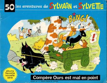Couverture de l'album Sylvain et Sylvette (Albums Fleurette - Nouvelle série) - 50. Compère Ours est mal en point