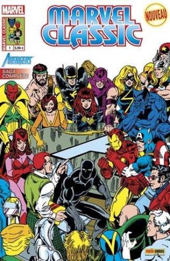 Couverture de l'album Marvel Classic (V2) - 1. Élémentaire, chers Avengers
