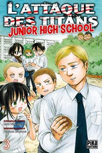 Couverture de l'album L'Attaque des Titans - Junior High School - 3. Junior High School - Tome 3