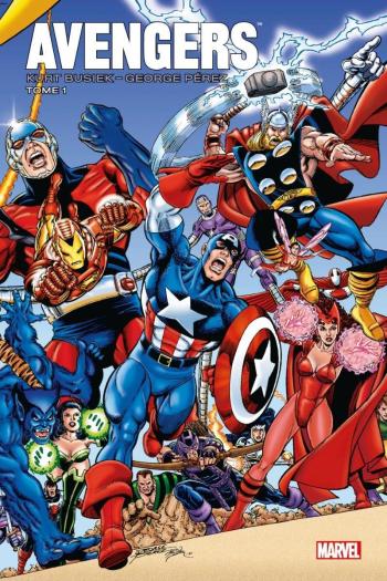 Couverture de l'album Avengers par Busiek / Pérez - 1. Avengers - Tome 1