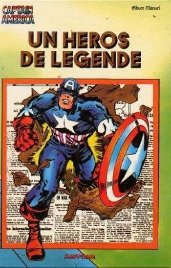 Couverture de l'album Captain America - Un héros de légende (One-shot)