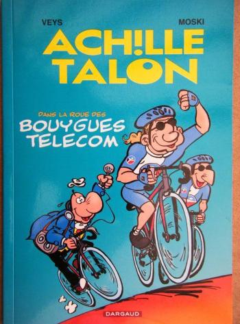 Couverture de l'album Achille Talon (Albums publicitaires) - HS. Achille Talon dans la roue des Bouygues Télécom