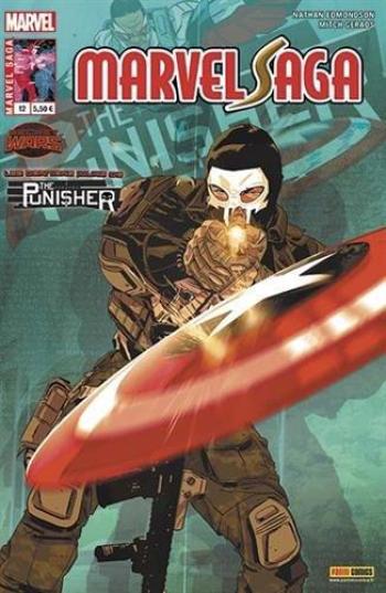 Couverture de l'album Marvel Saga (V2) - 12. Les derniers jours du Punisher