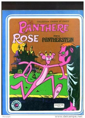 Couverture de l'album La panthère rose dans pantherstein (One-shot)