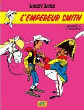 Couverture de l'album Lucky Luke (Lucky Comics / Dargaud / Le Lombard) - 13. L'empereur Smith
