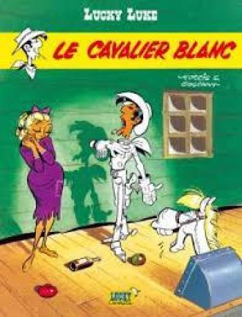 Couverture de l'album Lucky Luke (Lucky Comics / Dargaud / Le Lombard) - 10. Le cavalier blanc