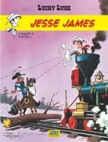 Couverture de l'album Lucky Luke (Lucky Comics / Dargaud / Le Lombard) - 4. Jesse James