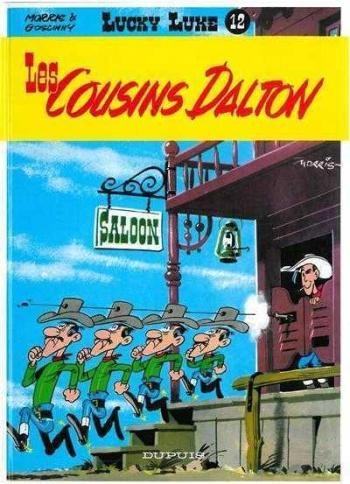 Couverture de l'album Lucky Luke (Dupuis) - 12. Les cousins Dalton