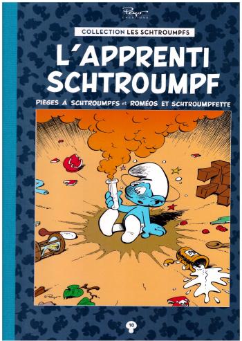 Couverture de l'album Les Schtroumpfs (Collection Hachette) - 10. L'apprenti Schtroumpf