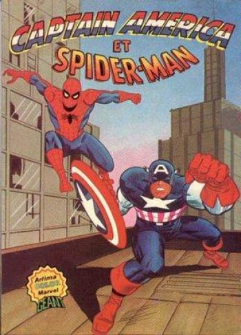Couverture de l'album Captain America et Spider-Man (One-shot)