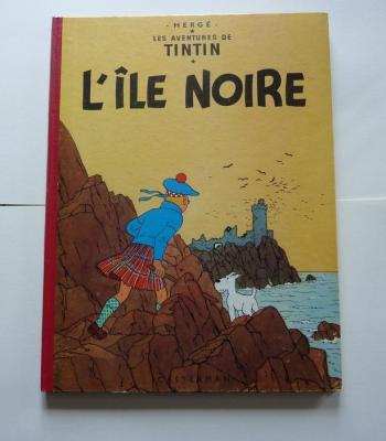 Couverture de l'album Les Aventures de Tintin - 7. L'ile Noire Plat B20bis