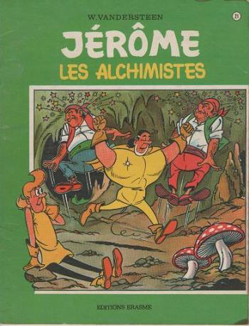 Couverture de l'album Jérôme - 21. Les alchimistes