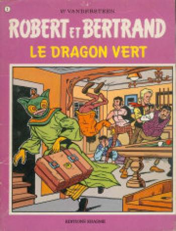 Couverture de l'album Robert et Bertrand - 3. Le Dragon Vert