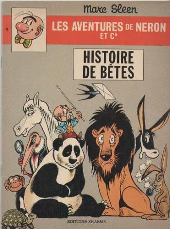 Couverture de l'album Les Aventures de Néron et Cie - 76. Histoire de bêtes