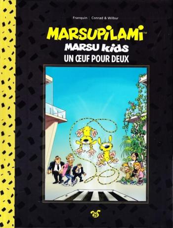 Couverture de l'album Marsupilami (Collection Hachette) - 29. Marsu Kids - Un œuf pour deux