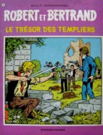 Couverture de l'album Robert et Bertrand - 24. Le trésor des Templiers