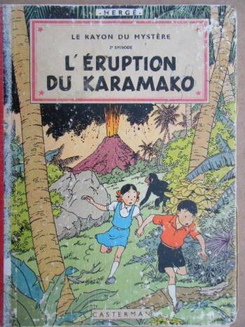 Couverture de l'album Les aventures de Jo, Zette et Jocko - 4. L'éruption du Karamako