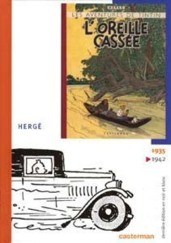 Couverture de l'album Tintin (Fac similé) - 5. L'oreille cassée