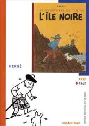 Couverture de l'album Tintin (Fac similé) - 6. L'île noire