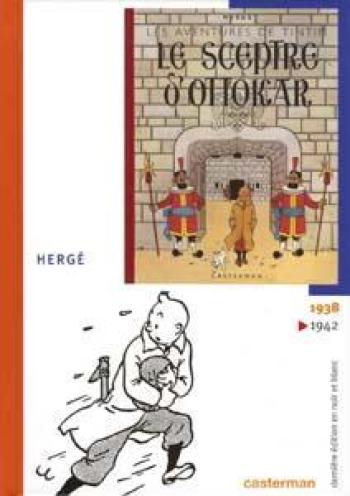 Couverture de l'album Tintin (Fac similé) - 7. Le sceptre d'Ottokar