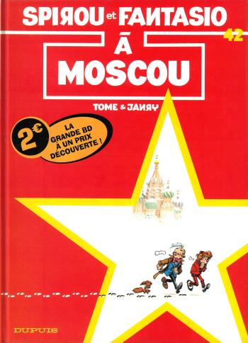 Couverture de l'album Spirou et Fantasio - 42. Spirou à Moscou