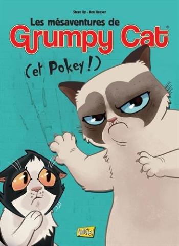Couverture de l'album Grumpy Cat - 1. Les mésaventures de Grumpy cat (et Pokey)