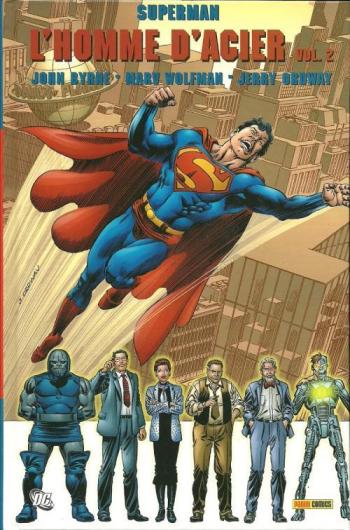 Couverture de l'album Superman - L'Homme d'acier - 2. l'Homme d'acier II