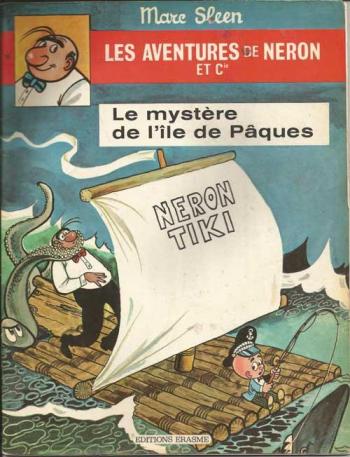 Couverture de l'album Les Aventures de Néron et Cie - 24. Le Mystère de l'île de Pâques