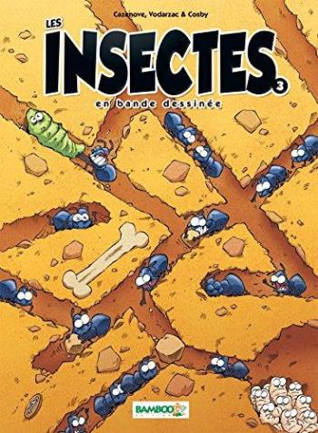 Couverture de l'album Les insectes en bande dessinée - 3. Tome 3