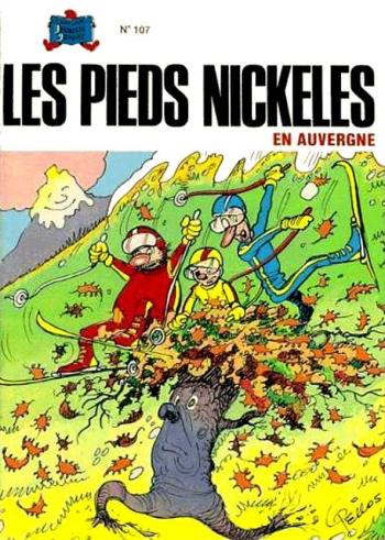 Couverture de l'album Les Pieds Nickelés (3e série - 1946-1988) - 107. Les Pieds Nickelés en Auvergne