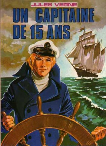 Couverture de l'album Jules Verne (Caprioli) - 4. Un capitaine de 15 ans