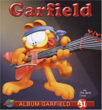Couverture de l'album Garfield (Presses Aventure - Albums Garfield) - 31. Tome 31
