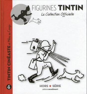 Couverture de l'album Figurines Tintin - La Collection officielle - HS. N°4 Tintin cinéaste et Milou au Congo