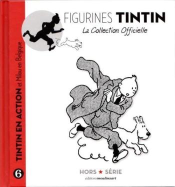 Couverture de l'album Figurines Tintin - La Collection officielle - HS. N°6 Tintin en action et Milou en Belgique