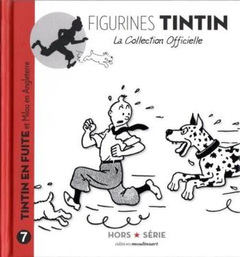 Couverture de l'album Figurines Tintin - La Collection officielle - HS. N°7 Tintin en fuite et Milou en Angleterre