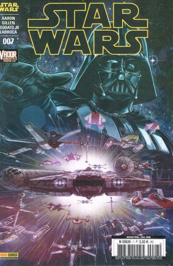 Couverture de l'album Star Wars (Panini Comics V1) - 7. Vador - Abattu (1/2)