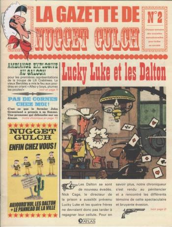 Couverture de l'album Lucky Luke (La Gazette de Nugget Gulch) - 2. Lucky Luke et les Daltons