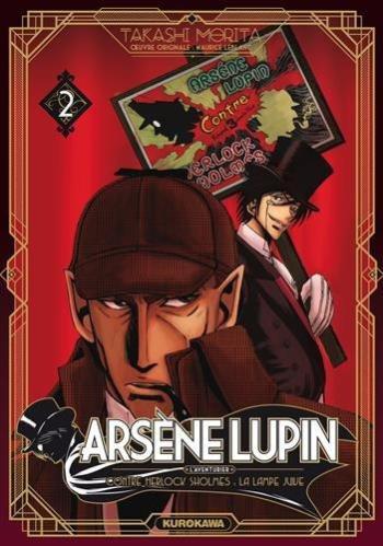 Couverture de l'album Arsène Lupin, l'aventurier - 2. Contre Herlock Sholmes : La lampe juive