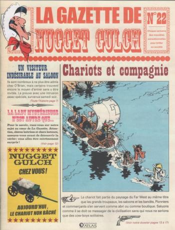 Couverture de l'album Lucky Luke (La Gazette de Nugget Gulch) - 22. Chariots et compagnie