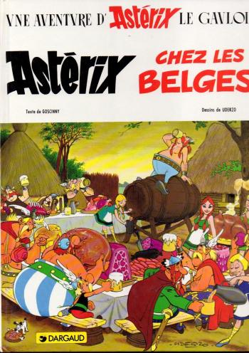 Couverture de l'album Astérix - 24. Asterix chez les Belges