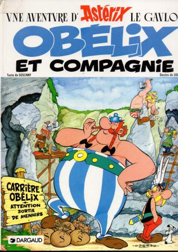 Couverture de l'album Astérix - 23. Obelix et compagnie