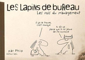 Couverture de l'album Les Lapins de bureau - 1. Les Rois du management