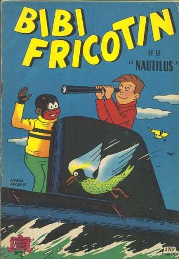 Couverture de l'album Bibi Fricotin - 54. Bibi Fricotin et le Nautilus