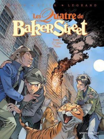 Couverture de l'album Les Quatre de Baker Street - 7. L'Affaire Moran