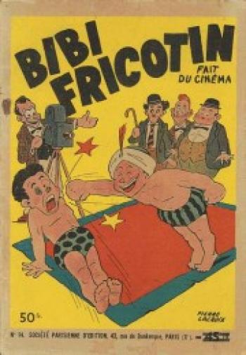 Couverture de l'album Bibi Fricotin - 14. Bibi Fricotin fait du cinéma